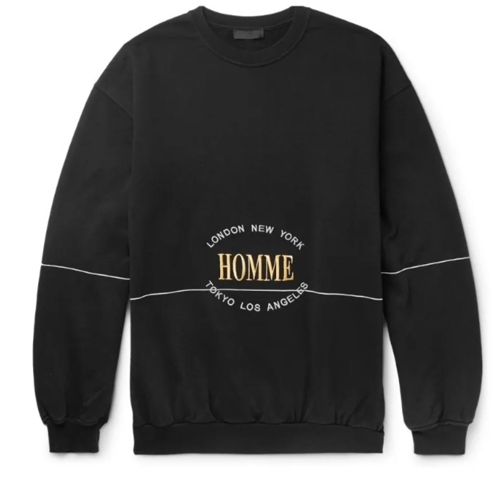 Black Crewneck Sweater